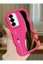 Samsung Galaxy A36 5g Compatible Shockproof Simple Red Silicone Phone Case Bmw Pattern