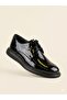 70Pc01 Black Patent Leather Men's Shoes - 2