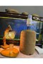 Bottle Cover with Jute Straw Bamboo Pattern, Natural Jute Look, Decorative Basket, Bottle Cover - 4