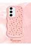 Samsung Galaxy S24 Fe Compatible Shockproof Simple Pink Silicone Phone Case Flower Pattern - 2
