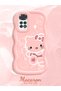 Redmi Note 11 Compatible Shockproof Simple Pink Silicone Phone Case Hello Kitty Pattern - 2