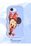 iPhone 17E Compatible Shockproof Simple Blue Silicone Phone Case Minnie Pattern - 2