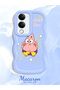 Vivo Y19S Gt 5g Compatible Anti-Knock Simple Blue Silicone Phone Case Spongebob Pattern - 2