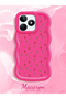 For Realme C51 Compatible Shockproof Simple Red Silicone Phone Case Flower Pattern - 2