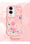 Vivo Y04S Compatible Shockproof Simple Pink Silicone Phone Case Cover Flower Pattern - 2