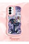 Samsung Galaxy A17 Compatible Shockproof Simple Pink Silicone Phone Case Tom and Jerry Pattern - 2