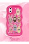 iPhone X Compatible Shockproof Simple Red Silicone Phone Case Labubu Pattern - 2