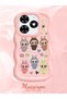 Tecno Spark 20 Compatible Shockproof Simple Pink Silicone Phone Case Labubu Pattern - 2