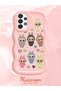 Samsung Galaxy A33 5g Compatible Shockproof Simple Pink Silicone Phone Case Labubu Pattern - 2