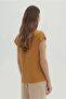Blouse with Gathered and Ribbon Detail - 4