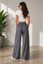 Women's Tencel Fabric Pants with Double Pockets - 3