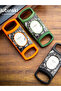 Orange Stainless Steel Pocket Cigar Cutter V- cut cigar Double Blades With Cigar Stand Gift Box - 4