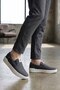 Men's Canvas Slip-On Shoes - Laceless Comfort