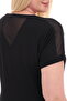 Plus Size with Tulle Detail on Shoulders and Back - 4