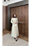 Polka Dot Two-Piece Set Beige - 3