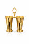 Gold Plated Luxury Spoon Holder 2 Compartment Kitchen Serving Tray Dowry Tableware Organizer Zenith - 6