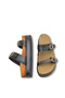 Stella Serena Women's Double Buckle Slippers 0012705 Black - 4
