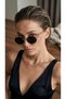 New Season Sunglasses Uv 400 Protection Gold Frame Black Lenses All Products with Case and Cloth Gift - 8