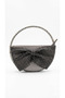 Gray Stone Strap Evening Dress Bag for Special Occasions and Proms - 3