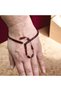 Cut-Out Model Ankle Length Dark Red and Fire Green Amber Prayer Beads Two in One - 3