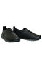 Black Leather Women's Casual Shoes - 2