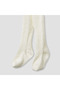 Embroidered Tiered Dress with Sweater and Stockings - 8
