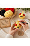 Smiling Emoji Amigurumi Handmade Keychain - 2