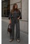 Women's Oversize Bat Sleeve Top & Wide Leg Pants Set