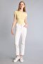 Crop Flare Fit High Waist Cut-Off Ankle Length Jean Pants H5368Ax26Sm - 3