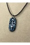Desert Cactus Sun Symbol Design Handmade Ceramic Porcelain Necklace - 2