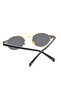 Unisex Oval Gold Frame Sunglasses Tctga002701G0362 - 5