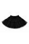 Black Layered Tulle Skirt for Girls - Ages 5-13