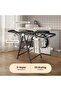 2026 New Foldable Drying Rack, 3-Layer Clothes Dryer 170, Large Clothes Drying Rack with Wheels - 3