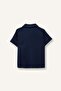 Regular Fit Embroidered Jacquard Short Sleeve Polo T-Shirt for Baby Boy H3744A526Sm - 3