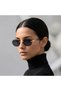 Women's Oval Cut Glass Sunglasses Tctga002601G0359 - 2