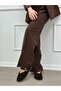 Brown Genuine Leather (Roger) V-Cut Women's Shoes - 8
