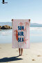 Sun Air Sea - Colorful Printed Beach Towel - 75X150 cm