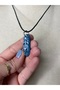 Desert Cactus Sun Symbol Design Handmade Ceramic Porcelain Necklace - 4