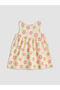 Lcw Baby Ecru Patterned Baby Girl 2-Piece Dress - 4