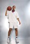 Men's Combed Cotton Shorts F9793Ax/Bg662 Stone - 4