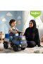 Push Ride-On Car for Toddlers with Music, LED Lights & Smoke (Blue, 1–3 Years) - 3