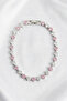 Sparkling Square Zircon Stone Silver Color Women's Bracelet - Elegant Waterway Design - 6