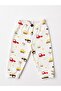 2-Piece Scoop Patterned Cotton Baby Boy Short Sleeve Bodysuit and Pants Set - 5
