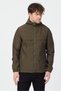 Men's Khaki Hooded Thin Seasonal Lined Windbreaker Zippered Casual Sports Jacket - 7