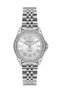 Milano Women's Silver Metal Cord Stone Dial Wristwatch 2 Years Warranty - 2