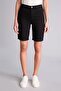 Women's Combed Cotton Shorts A1958Ax/Nm40 Black - 3