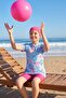 Sun Protection Girl's Swimsuit Set - 3