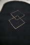 Non-Slip Base Oval Puffy Plush Ultra Soft 80X120 cm Stylish Design, Water Resistant Bath Mat - 2