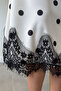 Special Series Elastic Waist Lace Skirt - Ecru - 4