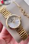 Women's Watch Gold Steel Original 3Atm Waterproof Guaranteed Invoice Bracelet Gift - 3